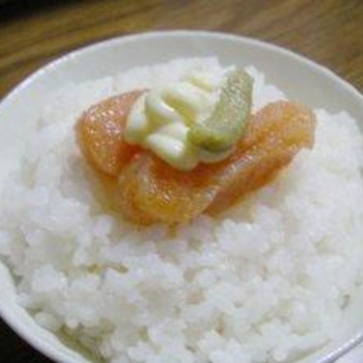 辛子明太子の山葵マヨネーズ和え!